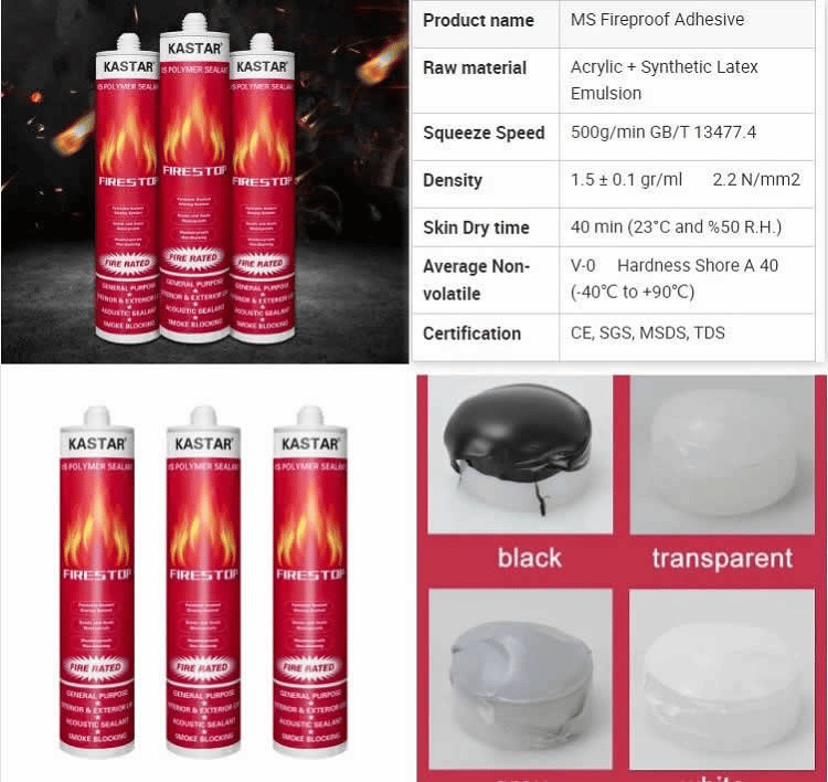 How to choose an MS fire-stop adhesive OEM factory?