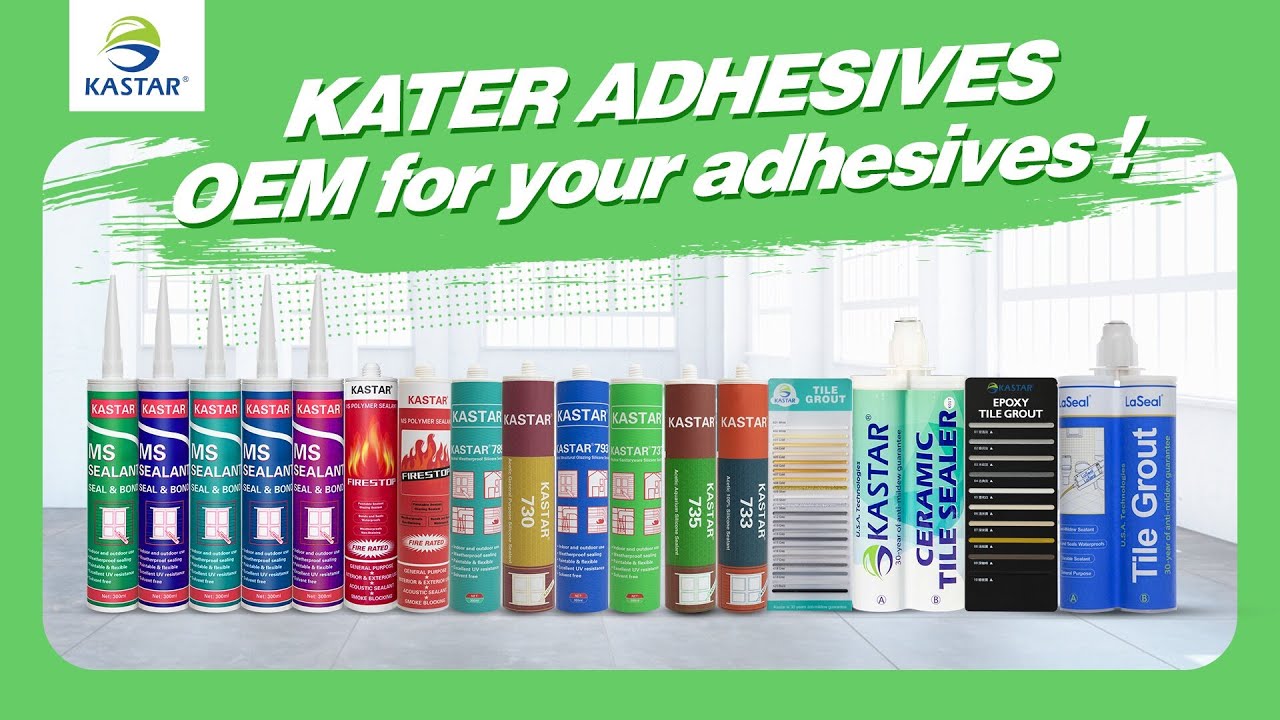 The Manufacturing Process for KATER SILICONE SEALANTS